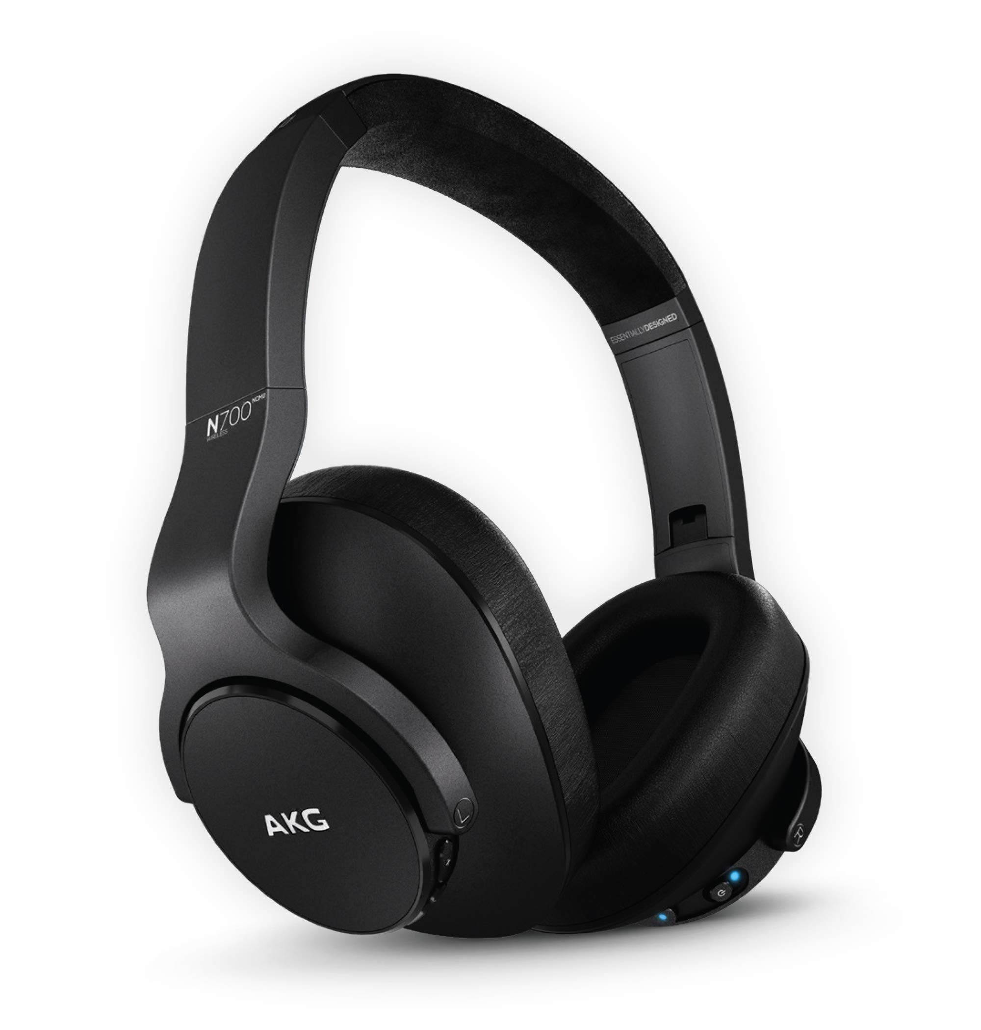 AKG (A Samsung Brand) N700NC M2 Over-Ear Foldable Wireless Headphones, Active Noise Cancelling Headphones - Black (US Version)