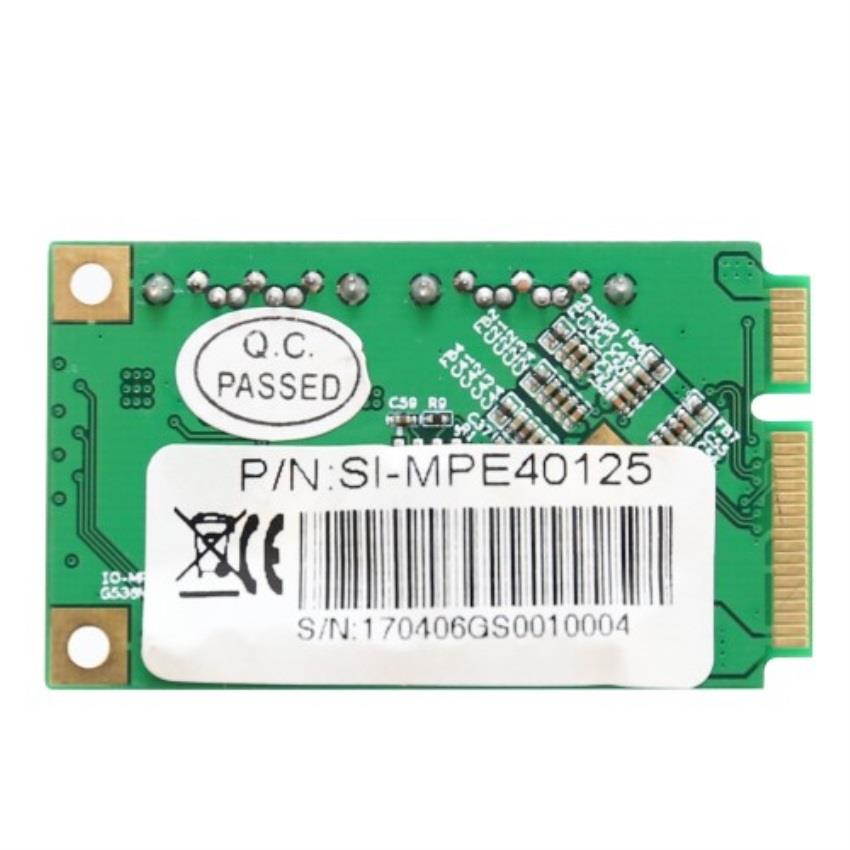 IOCrest 4 Port SATA III Mini PCI-e Controller Card - SI-MPE40125