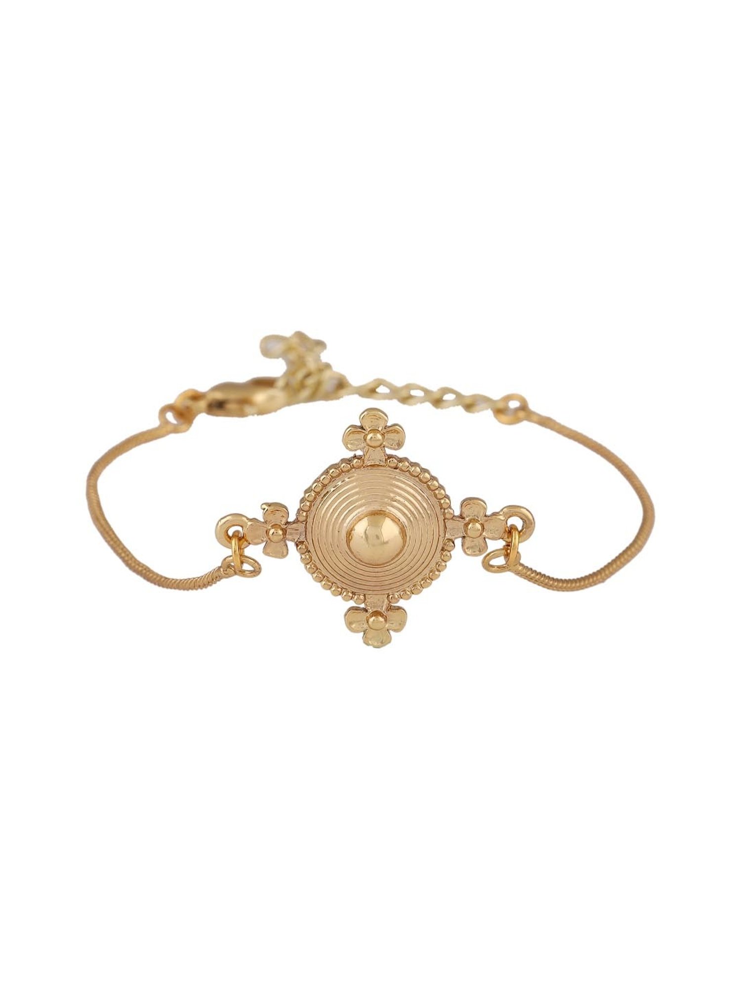 Estele Gold-Plated Chain Bracelet for Women