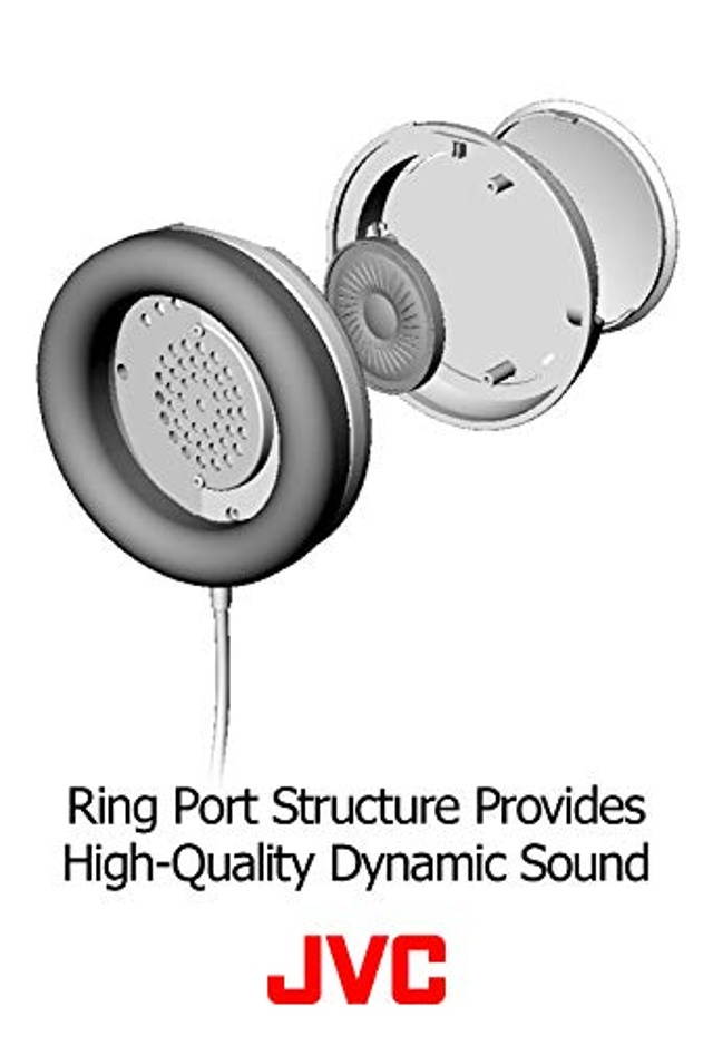 JVC HARX700 Precision Sound Full Size Headphones - Black