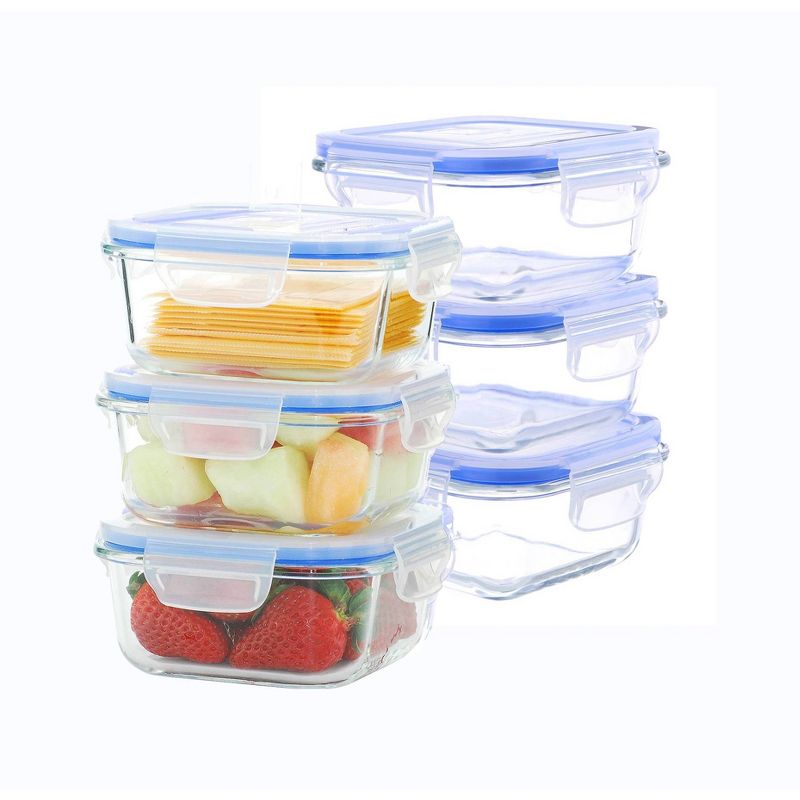 Kinetic Go Green Elements Square Food Storage Container Set - 37oz