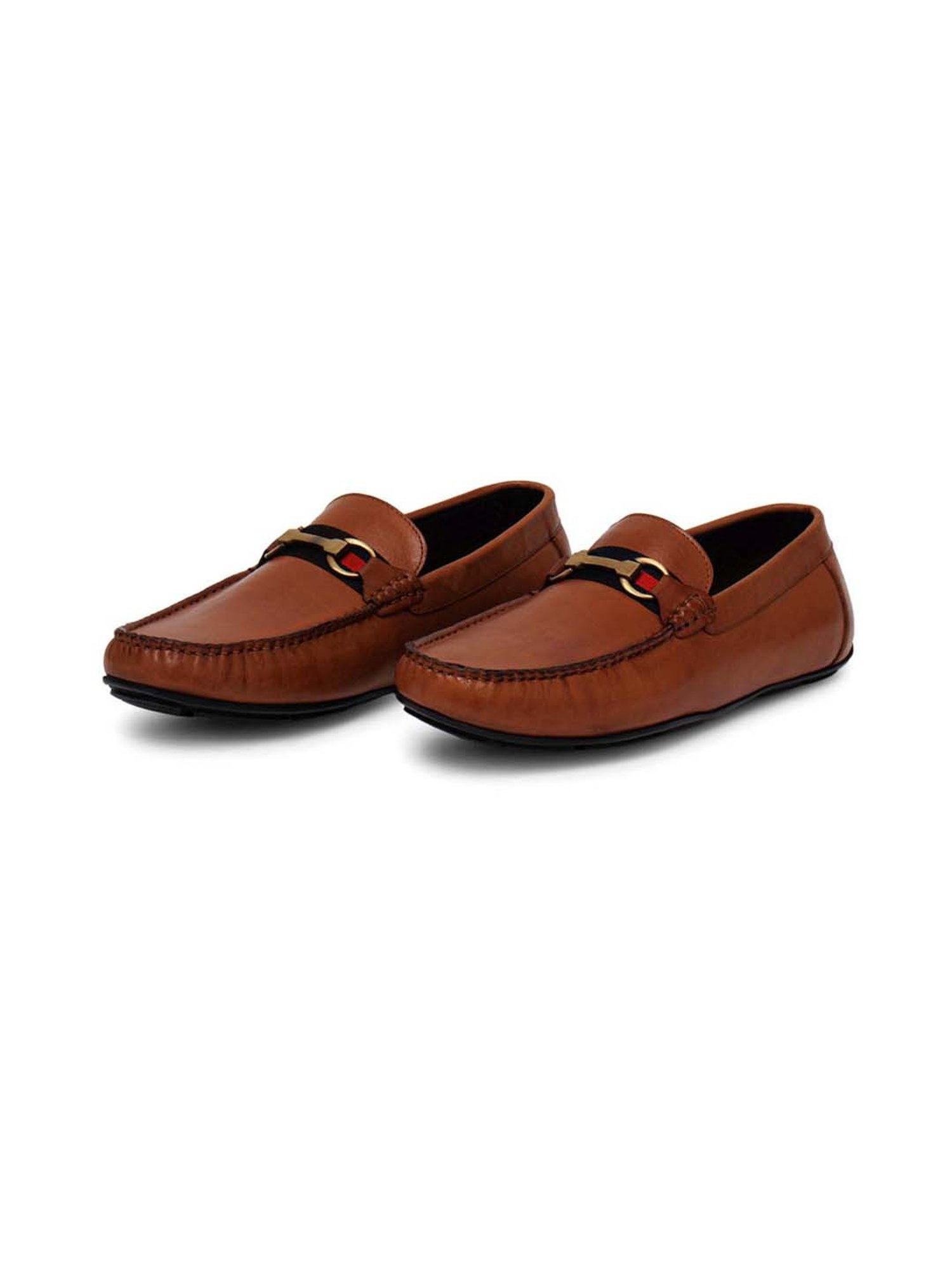 Ezok Men's Tan Casual Loafers