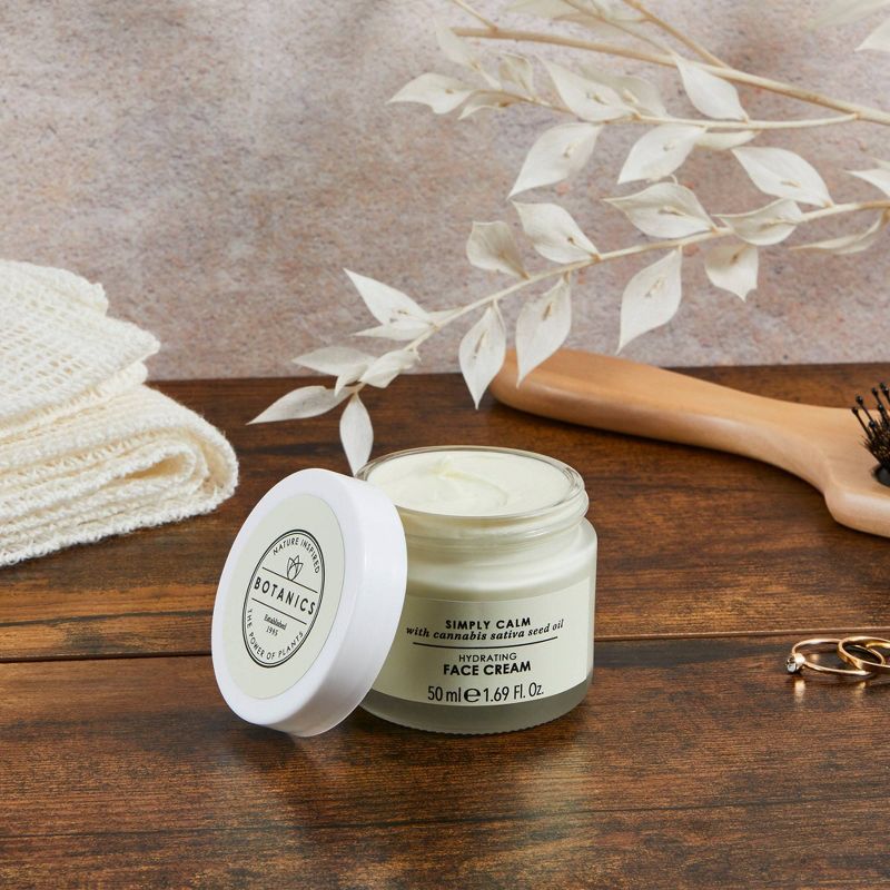 Botanics Simply Calm Hydrating Face Cream For Stressed Skin - 1.69 fl oz
