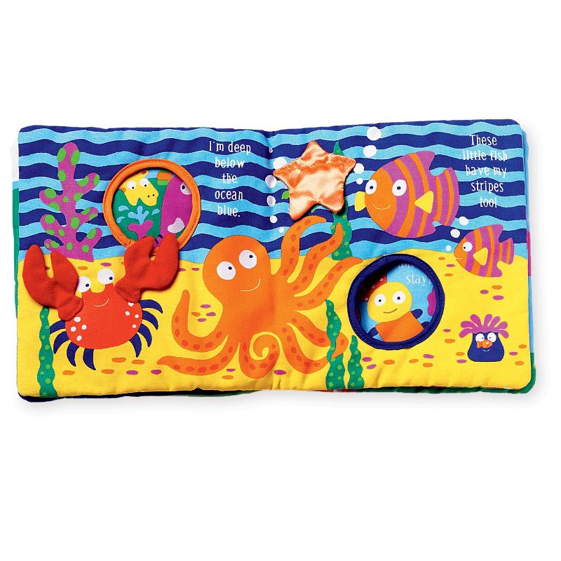 Manhattan Toy Soft Activity Book with Tethered Toy Buzzing Through