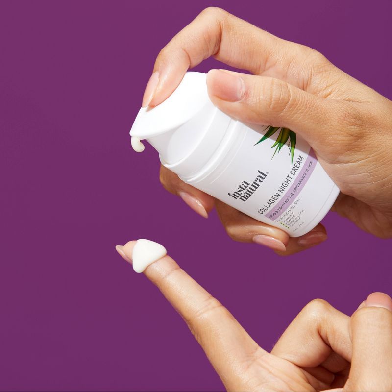 InstaNatural Collagen Night Moisturizer – 1.7 fl oz
