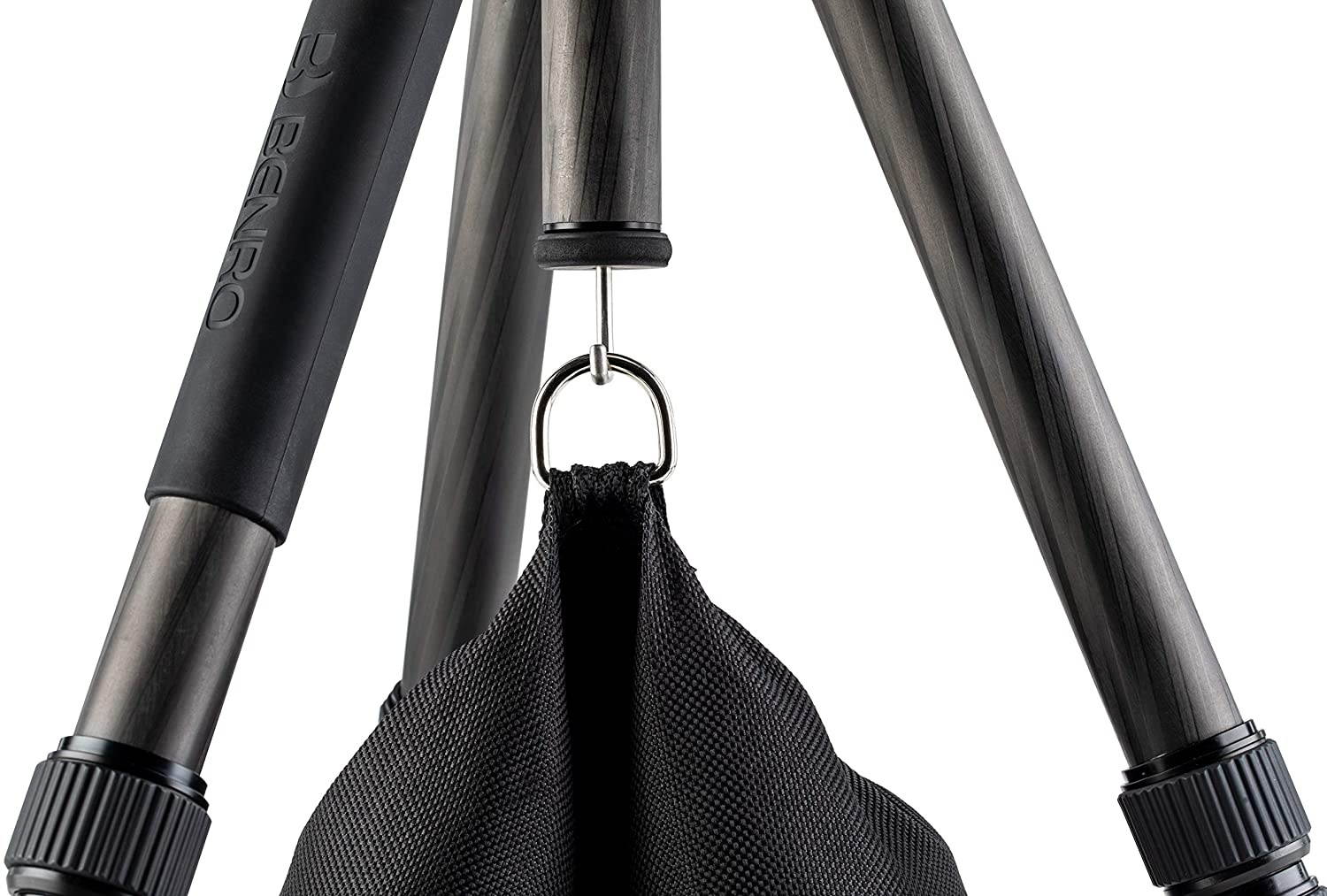 Benro Tripster Travel Carbon Fiber Tripod/Monopod, 2 Series, Black #FTR28CB1GBLK