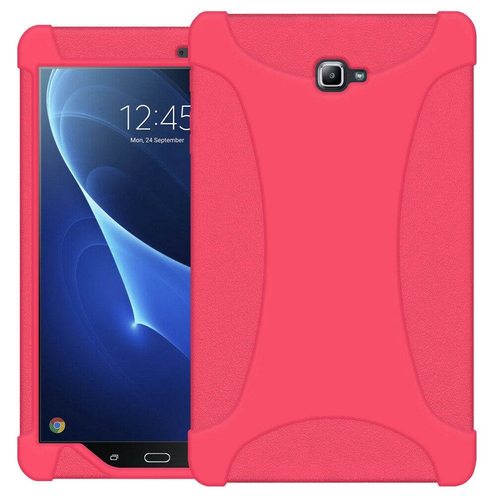 AMZER Baby Pink Premium Jelly Skin Case Cover for Samsung Galaxy Tab A 10.1 2016