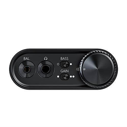 FiiO K3 DSD USB-C DAC and Headphone Amplifier for Home and Computer(3.5mm Single Ended/2.5mm Balanced/Coaxial and Optical Digital Outs)