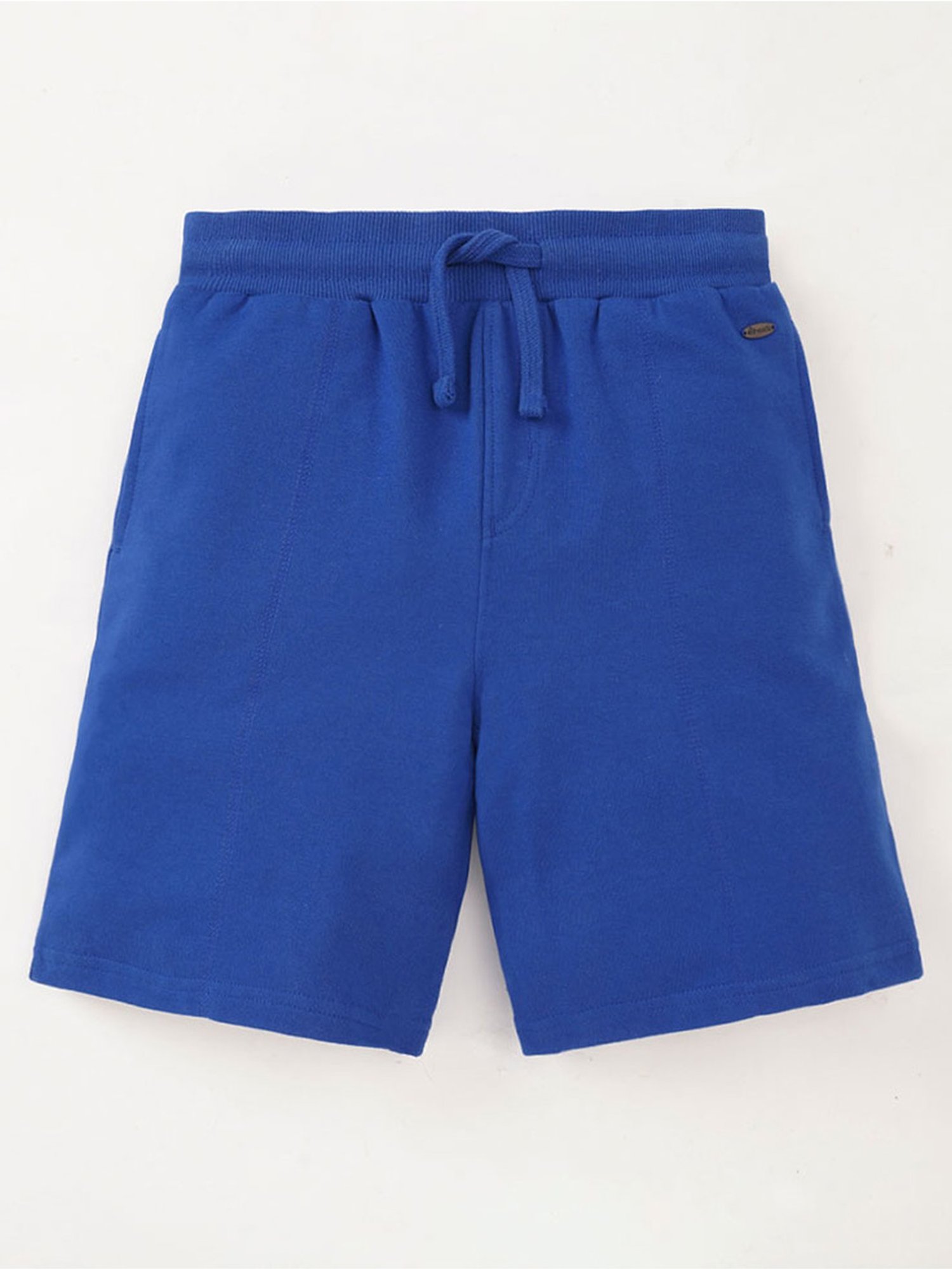 Edheads Kids Blue Cotton Regular Fit Shorts