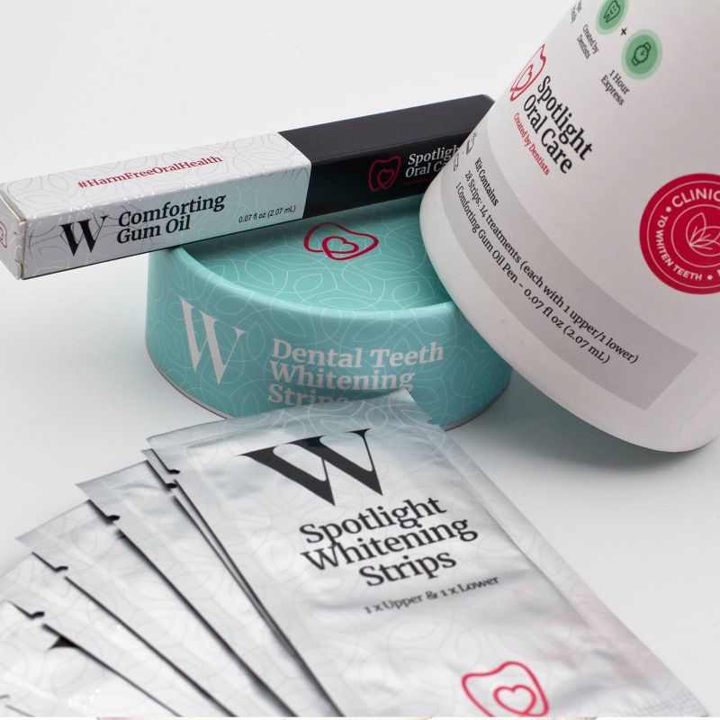 Spotlight Dental Teeth Whitening Strips - 28ct