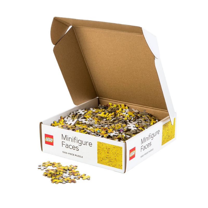 Chronicle Books LEGO Mini Figure Faces Jigsaw Puzzle - 1000pc