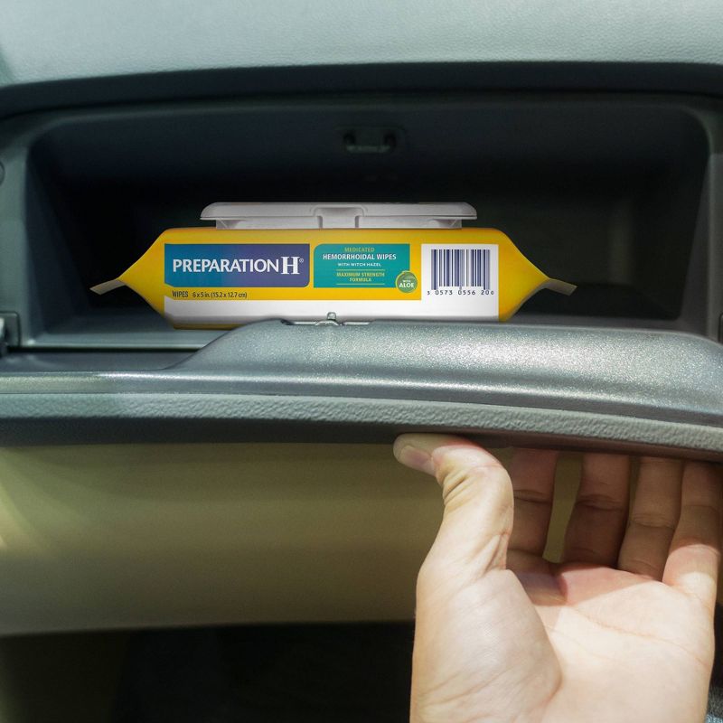 Preparation H Maximum Strength formula Medicated Wipes - 144 ct.