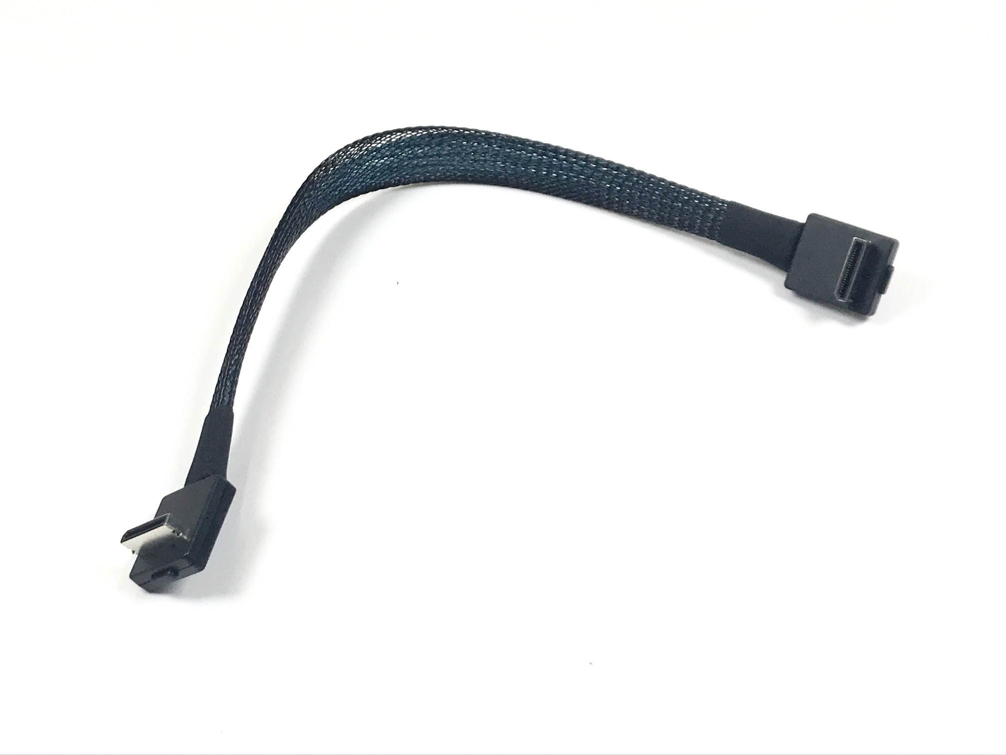 OCuLink SFF-8611 Right Angle Male to Right Angle Male Cable Assembly -7 Inches