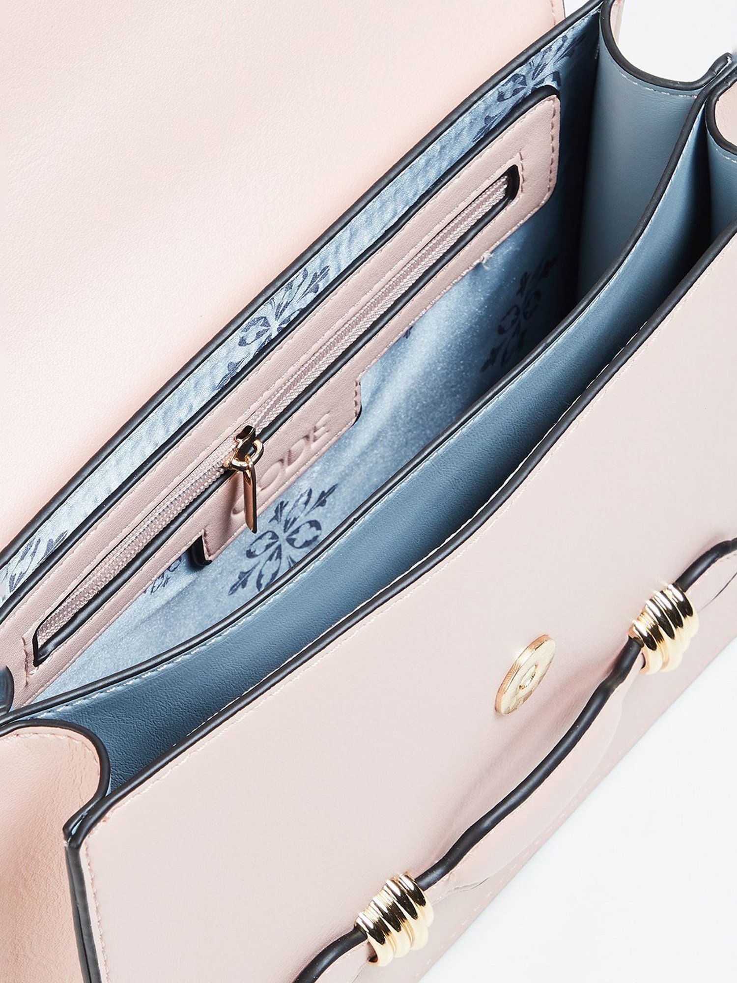 Code by Lifestyle Pink Satchel Handbag