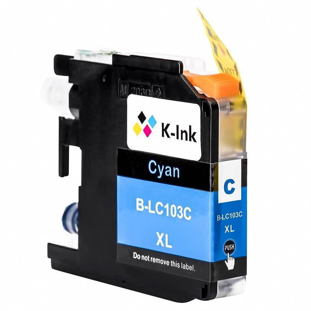 K-Ink Compatible Ink Cartridge Replacement for Brother LC103 LC 103XL 101XL LC101 (10 Pack)