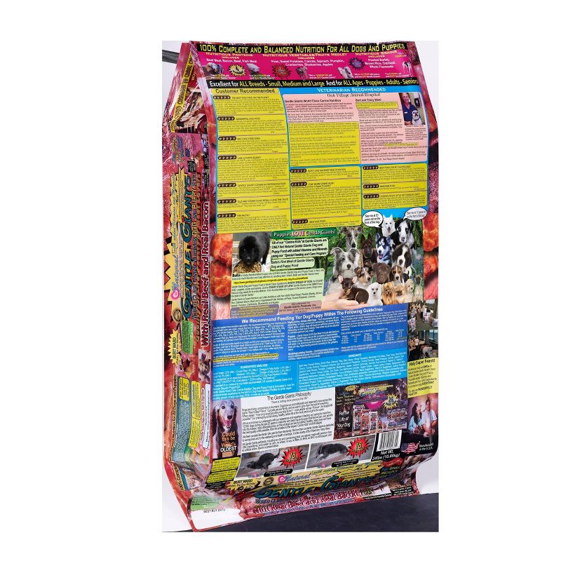 Gentle Giants with Real Beef & Real Bacon Complete & Balanced Dry Dog Food - 24lbs