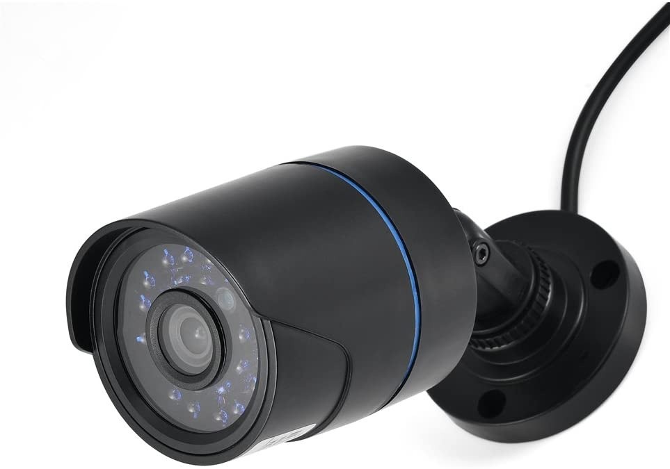 Zerone HD Home Security Camera, IP66 Waterproof Surveillance Camera 720P Security System Indoor Outdoor Bullet Camera Monitor with Night