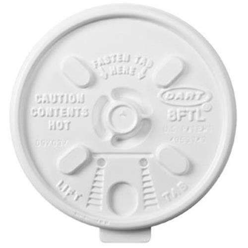 Dart Lids for Foam Cups and Containers