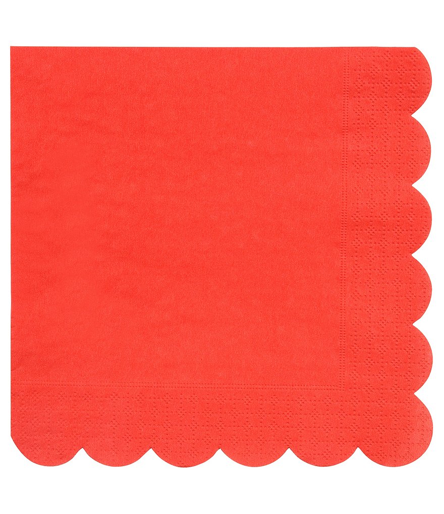 Meri Meri 20-Pack Red Party Large Napkins