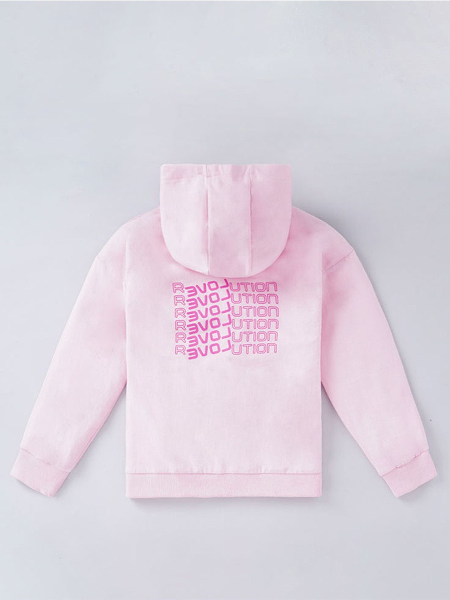 Edheads Kids Pink Cotton Printed Full Sleeves Jacket
