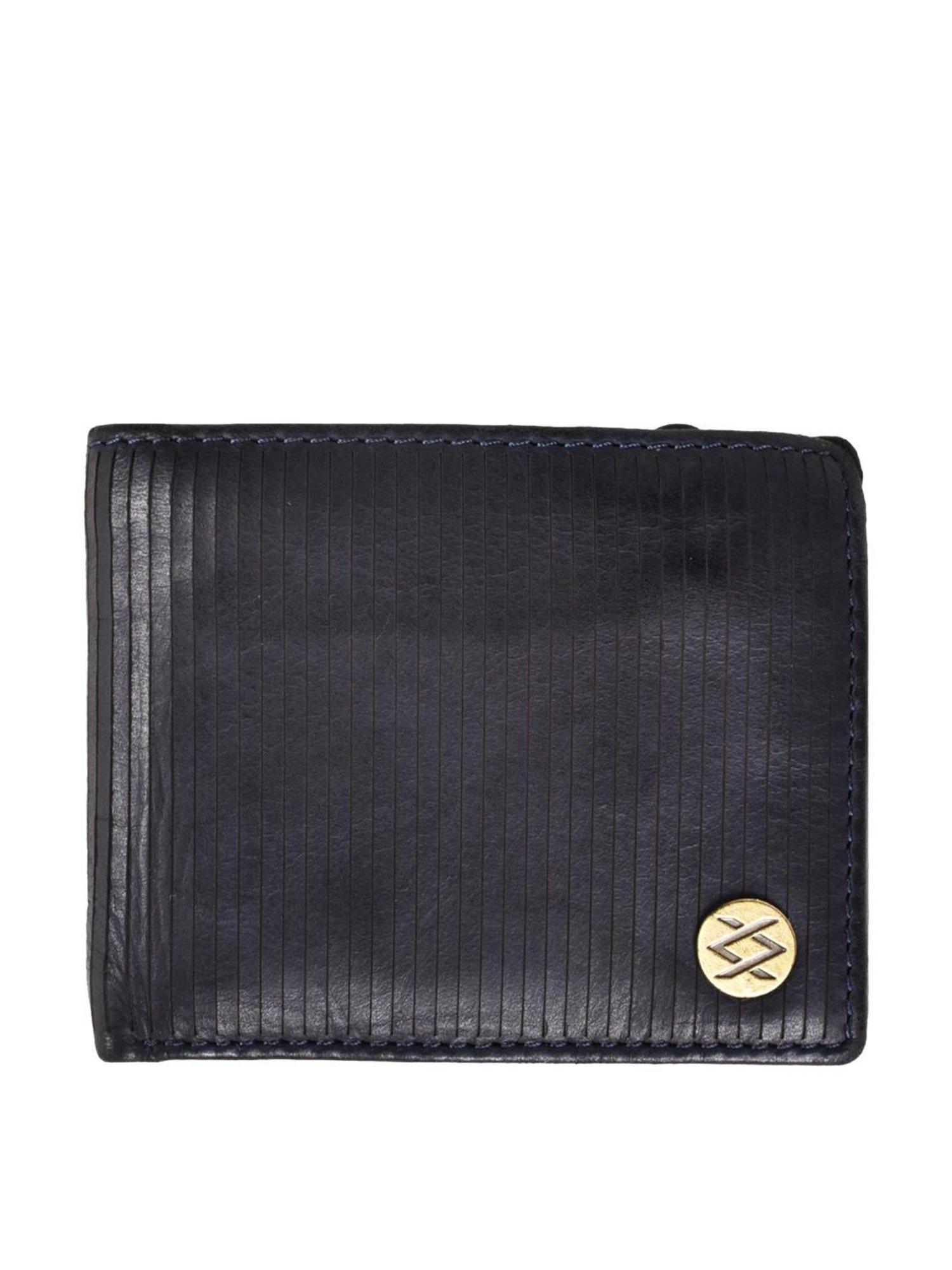 KOMPANERO LINEAGE Blue Solid Bi-Fold Wallet