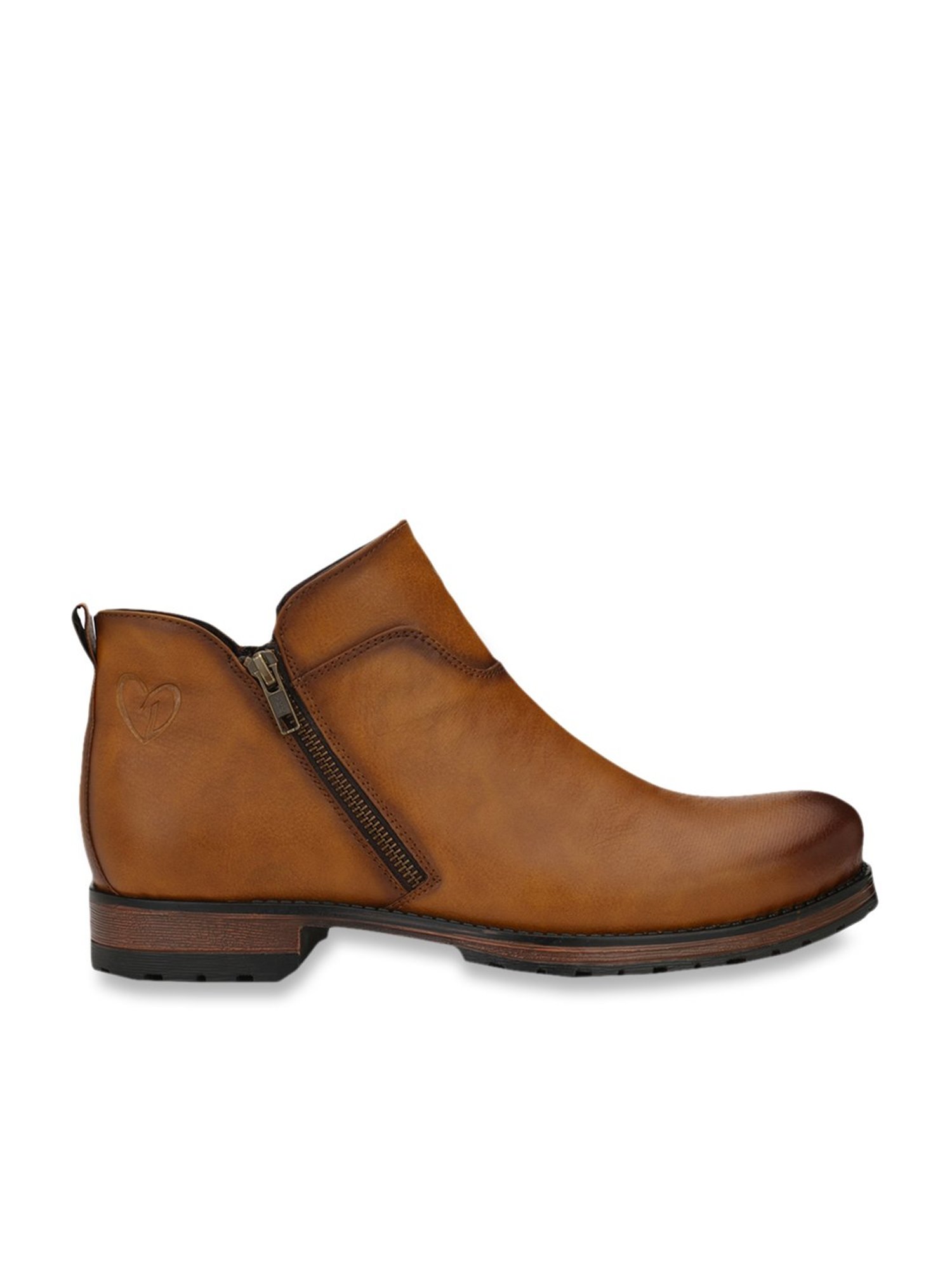 Delize Men's Tan Formal Boots