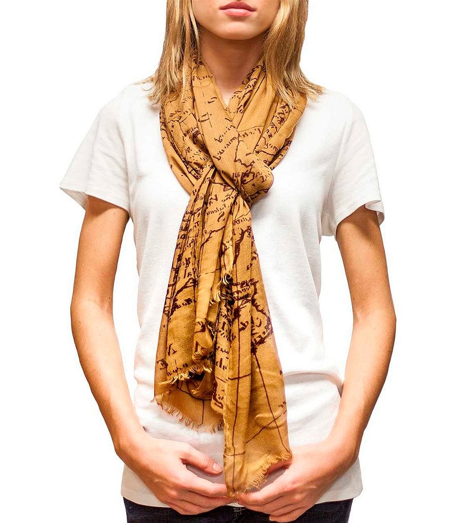 Patricia Nash Signature Map Scarf