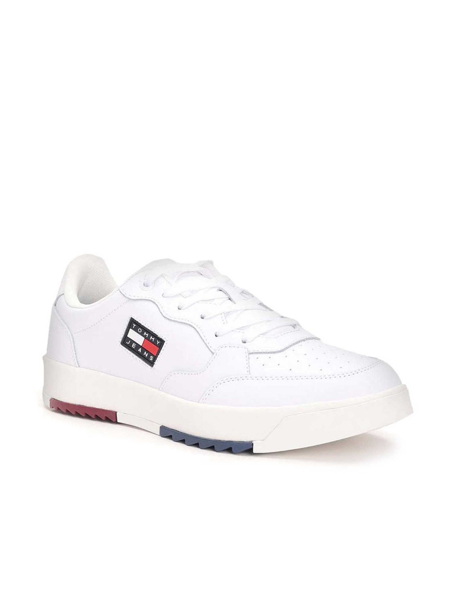 Tommy Hilfiger Men's White Casual Sneakers