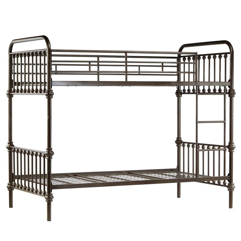 Twin Tilden Standard Metal Bunk Bed Dark Bronze - Inspire Q