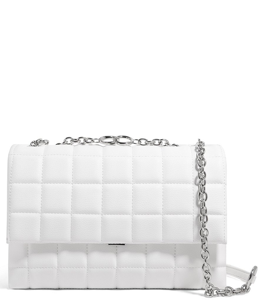 House of Want H.O.W. We Step Up Quilted Vegan Leather Shoulder Bag
