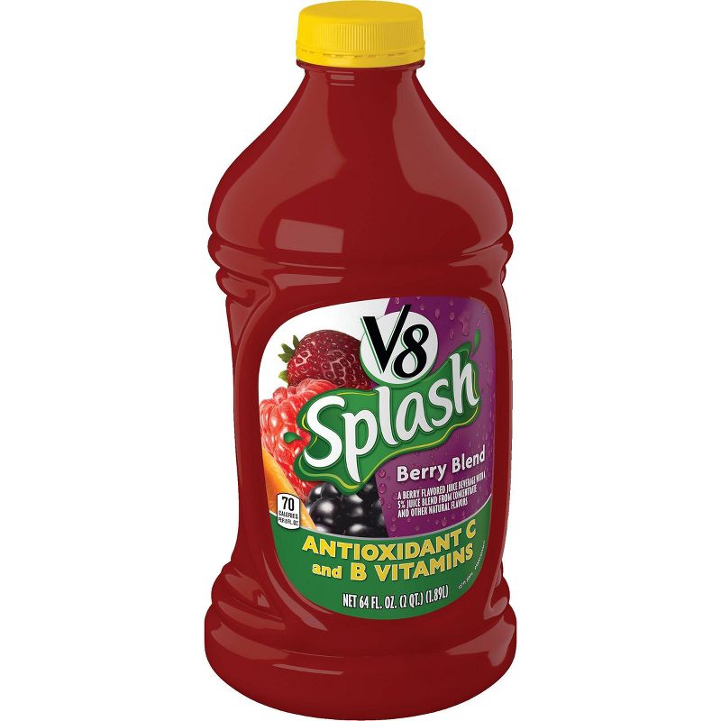 V8 Splash Berry Blend Juice - 64 fl oz Bottle