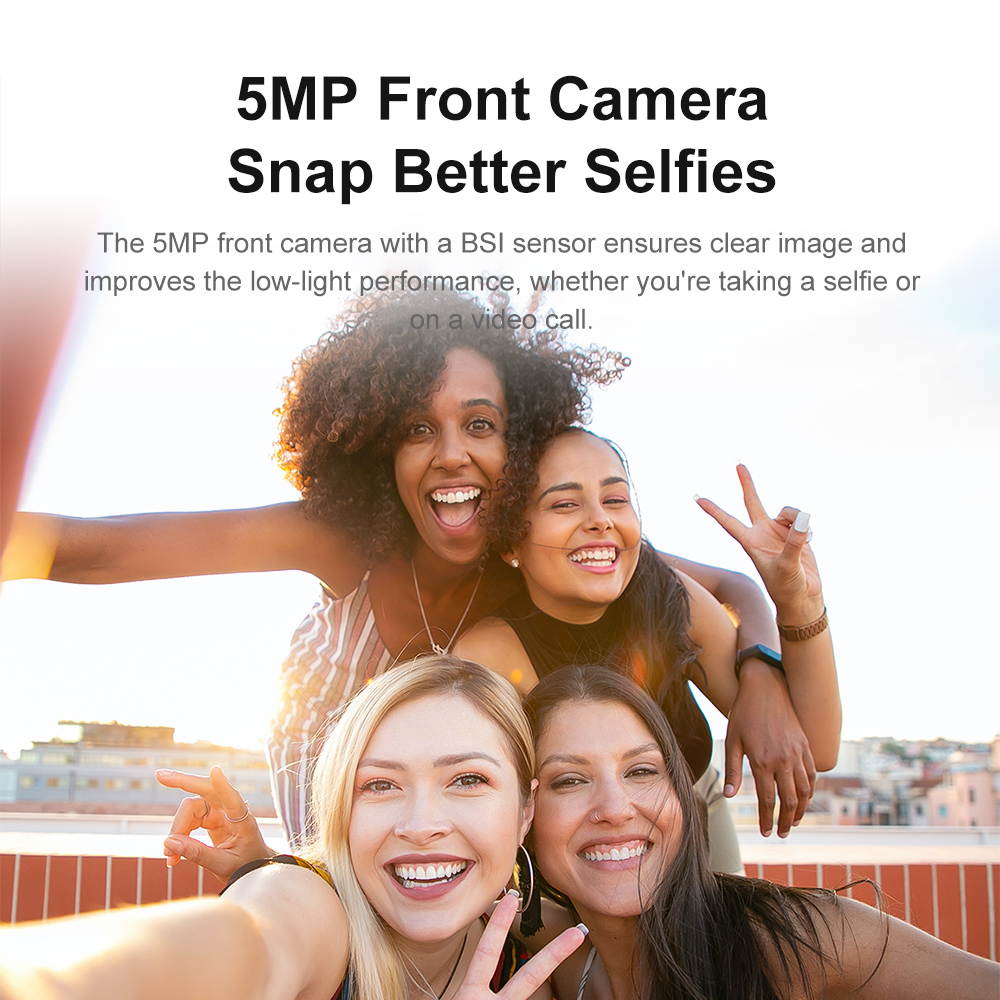 telefono Inteligente A80s Helio A25, Android 10, 4GB de RAM, 64GB de ROM, camara cuadruple de 13MP, 4200mAh, Pantalla antigotas de 6,2", 4G