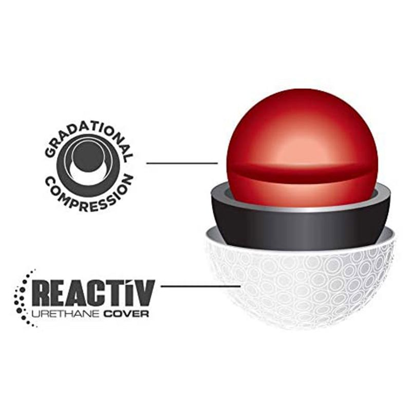 Bridgestone S0WX6DTW e6 Golf Tour B XS Model Soft Feel Compression Core Long Range Distance High Speed One Size Plastic Golf Balls, Yellow, 1 Dozen