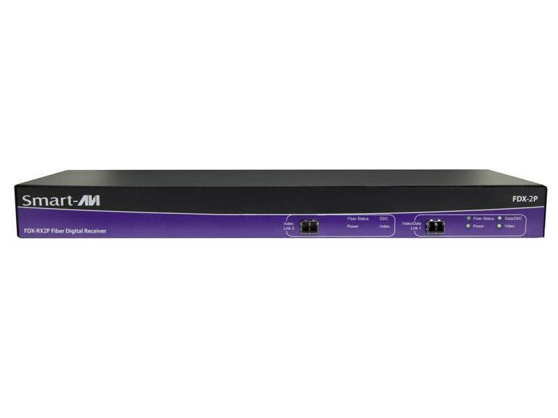 Smart AVI - FDX-S2US - SmartAVI FDX-S2US KVM Console/Extender - 1 Computer(s) - 1 Remote User(s) - 52799.87 ft Range - 3 x USB - 4 x DVI - Rack-mountable