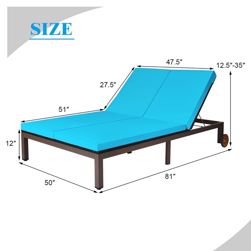 2pc Patio Chaise Lounge - Patio Festival