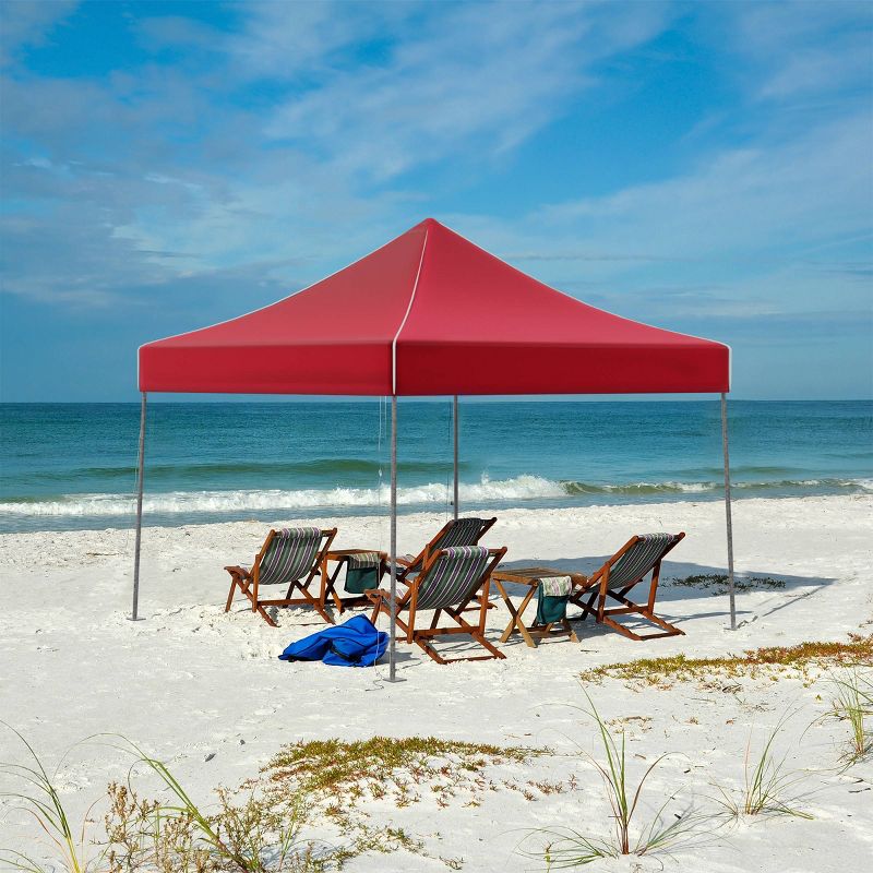Wakeman Canopy Outdoor Party Shade Tent - Red