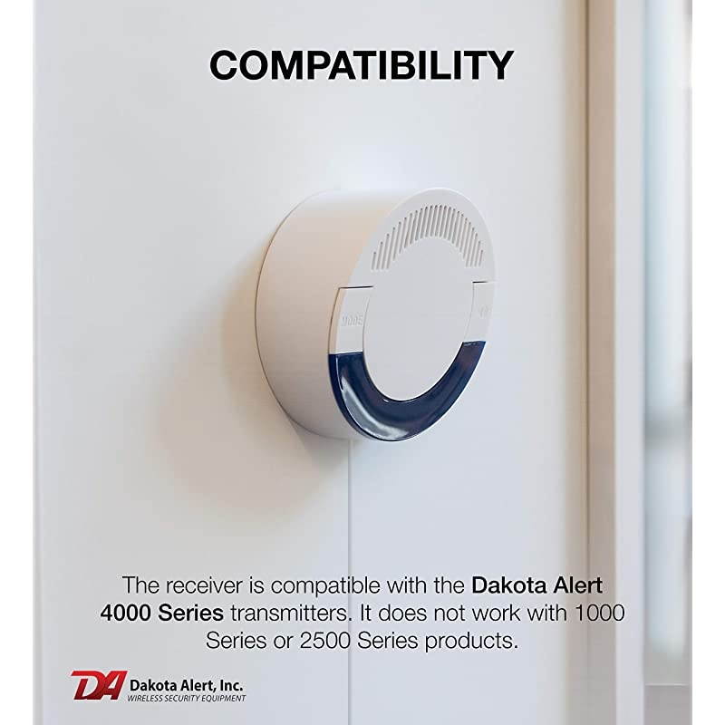 BBA-4000 Solar Powered Break Beam Alarm Kit - BBT-4000 Infrared Wireless Transmitter and DCR-4000 Driveway Alarm Receiver, Up to 1 Mile Operating Range