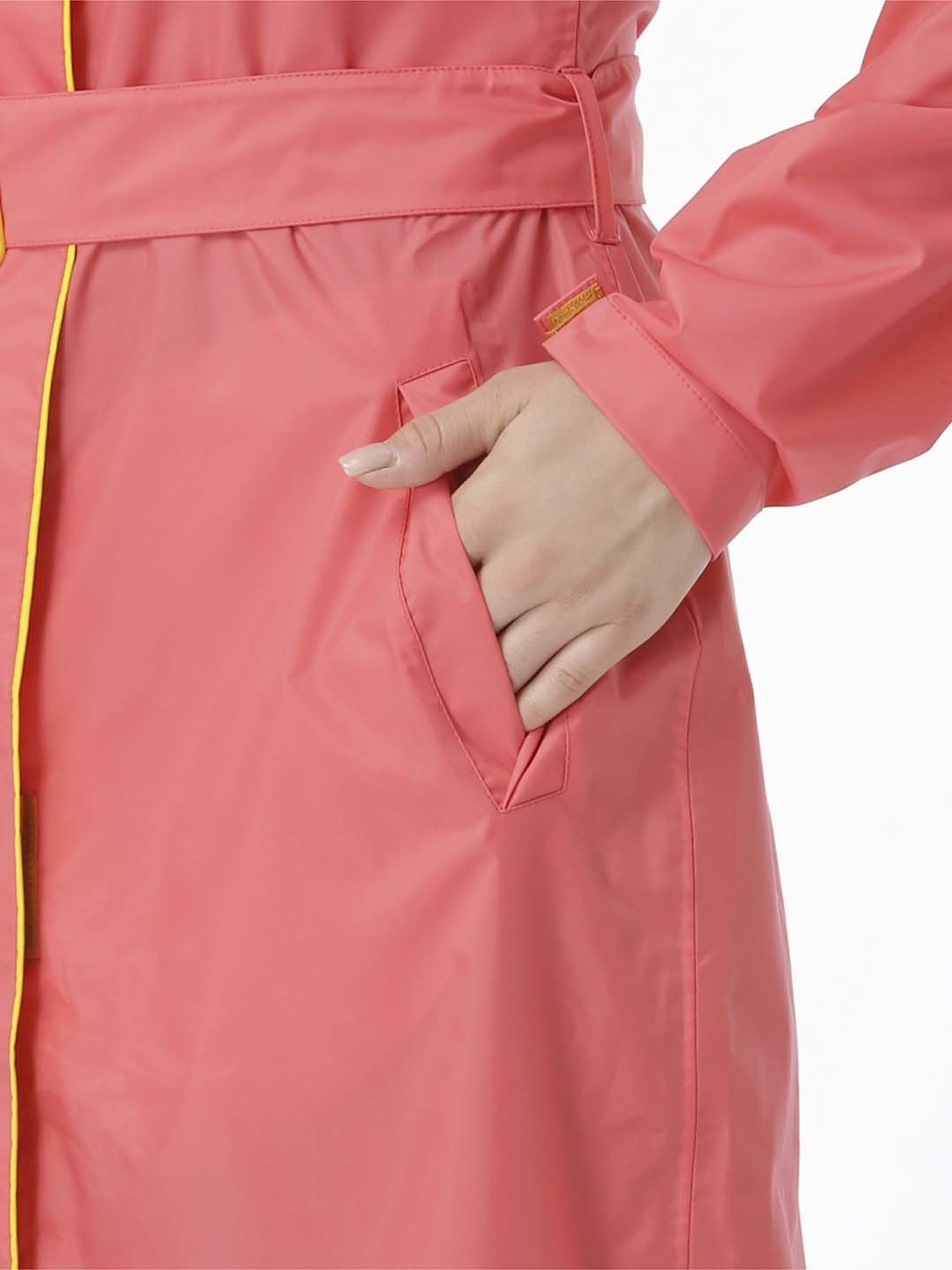 Zeel Red Regular Fit Rain Jacket