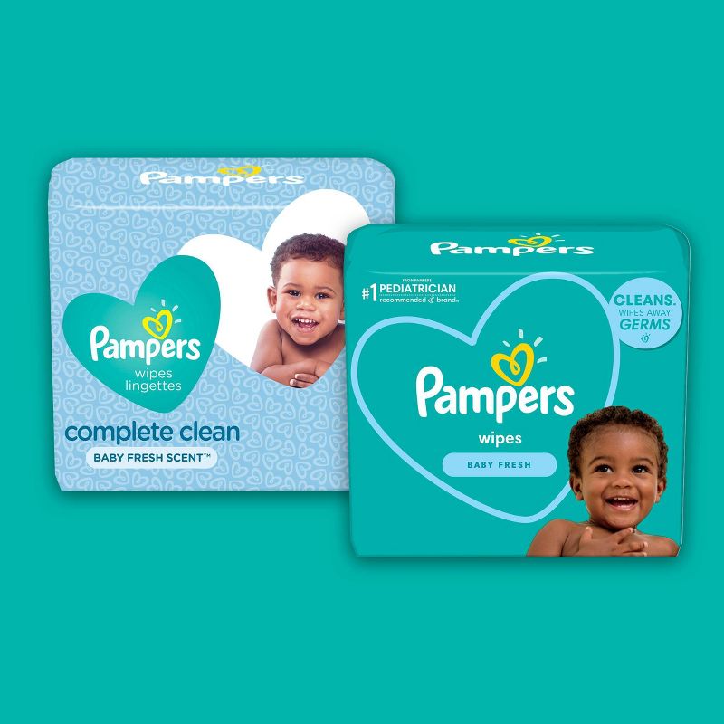 Pampers Expressions Fresh Bloom Baby Wipes 3x - 168ct