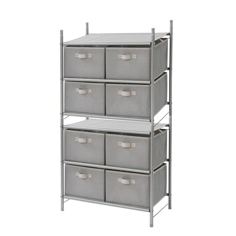 Neatfreak 4 Drawer Stackable Storage Organizer Gray