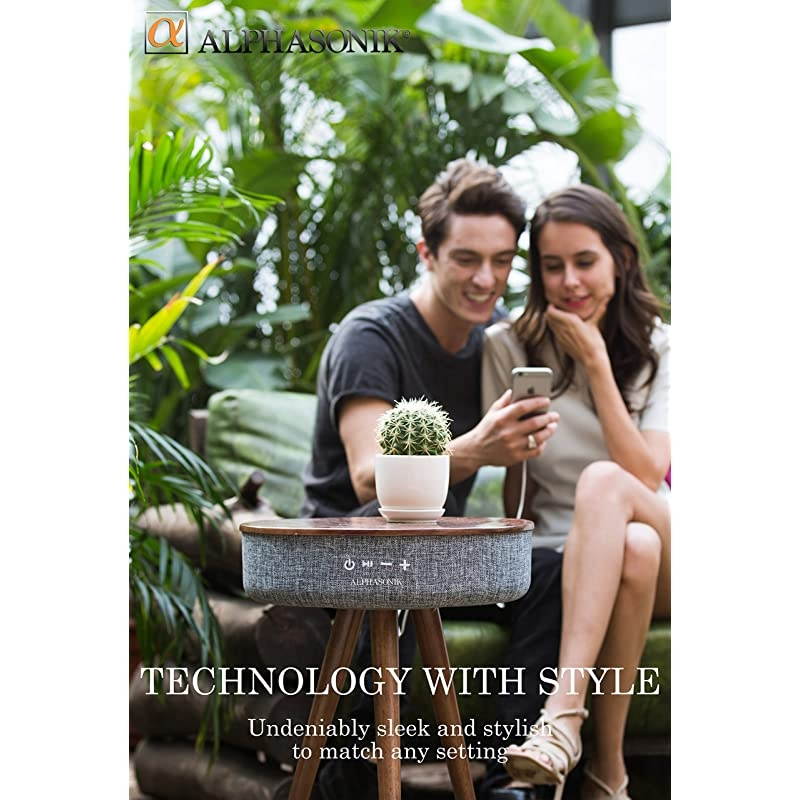 Reaktor One Battery Powered Portable Party Speaker Box Alpha Bass Bluetooth Mic and Guitar Inputs Phone Charger USB Player AUX App Control