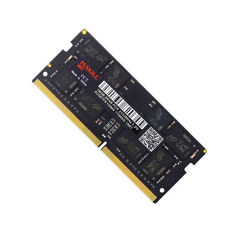 PUSKILL DDR3 1600MHz SODIMM RAM PC3-12800 4G 1.35V CL11 204 Pin Support ECC Unbuffered Laptop Memory Notebook RAM Module for Mac Intel and AMD System