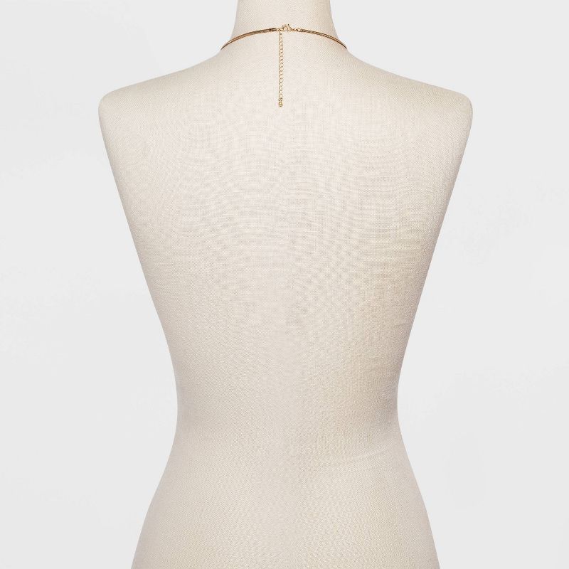 Snake Chain Necklace - A New Day™ Gold