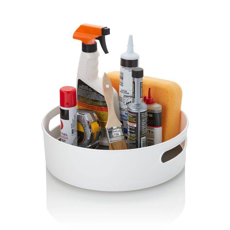 Range Kleen Pan Tree Cookware Storage Organizer - White (19")