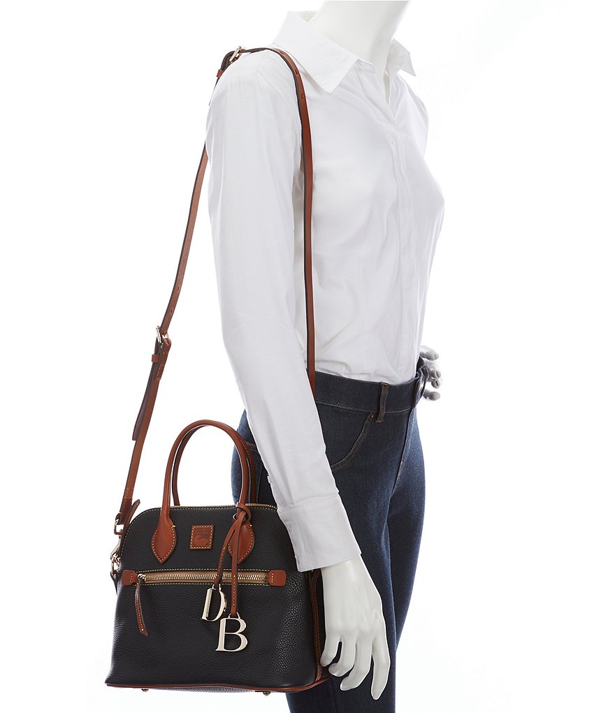 Dooney & Bourke Pebble Collection Domed Satchel Bag