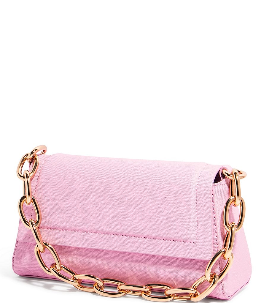 House of Want How We Fashion Vegan Leather Chain Strap Shoulder Bag