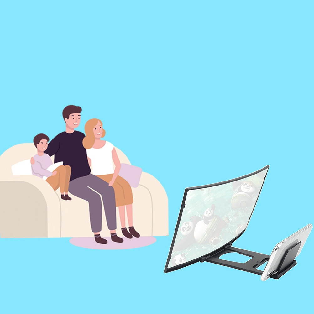 Mobile Phone Screen Magnifier Bracket Curved Screen Magnifier Bracket Mobile Phone Bracket