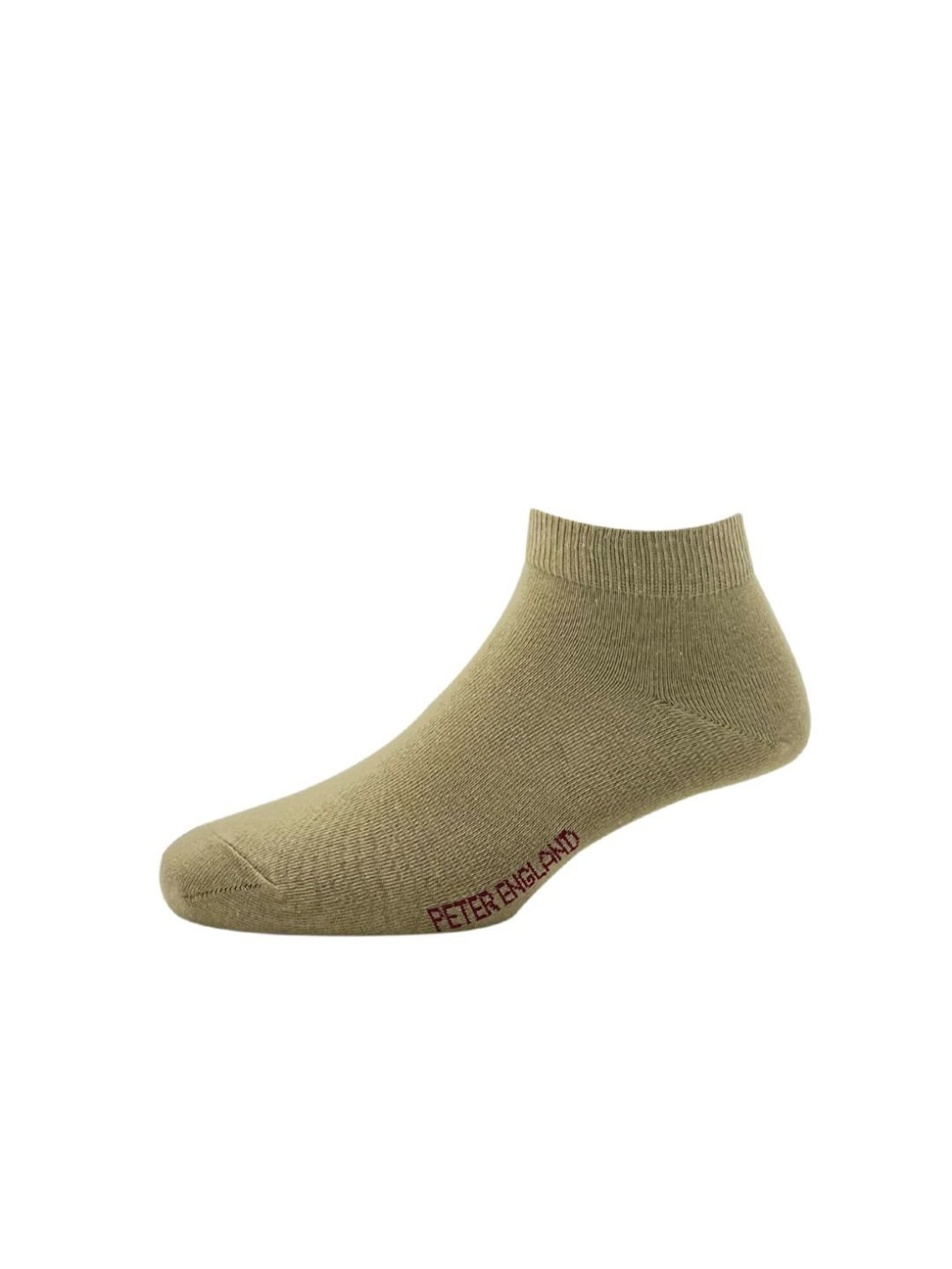 Peter England Beige Cotton Socks (Pack of 3)