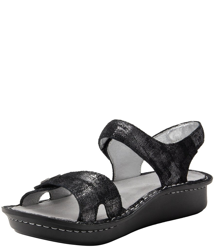Alegria Vienna Printed Leather Sandals