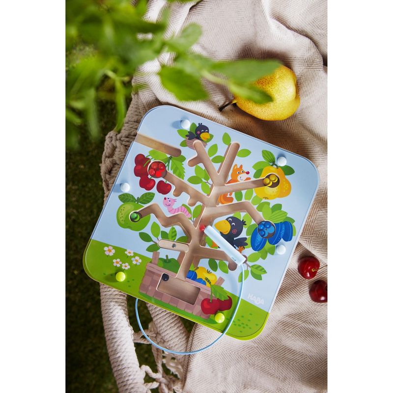 HABA Orchard Maze Magnetic Game Develops Fine Motor Skills & Color Recognition